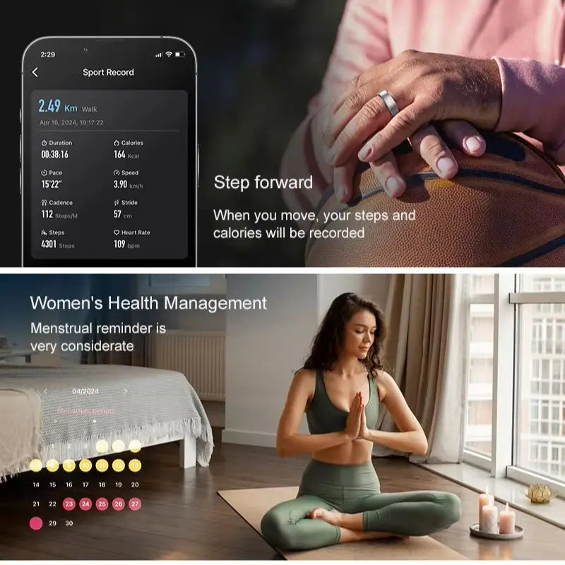 R10 Smart Ring with Charging Dock — view 3