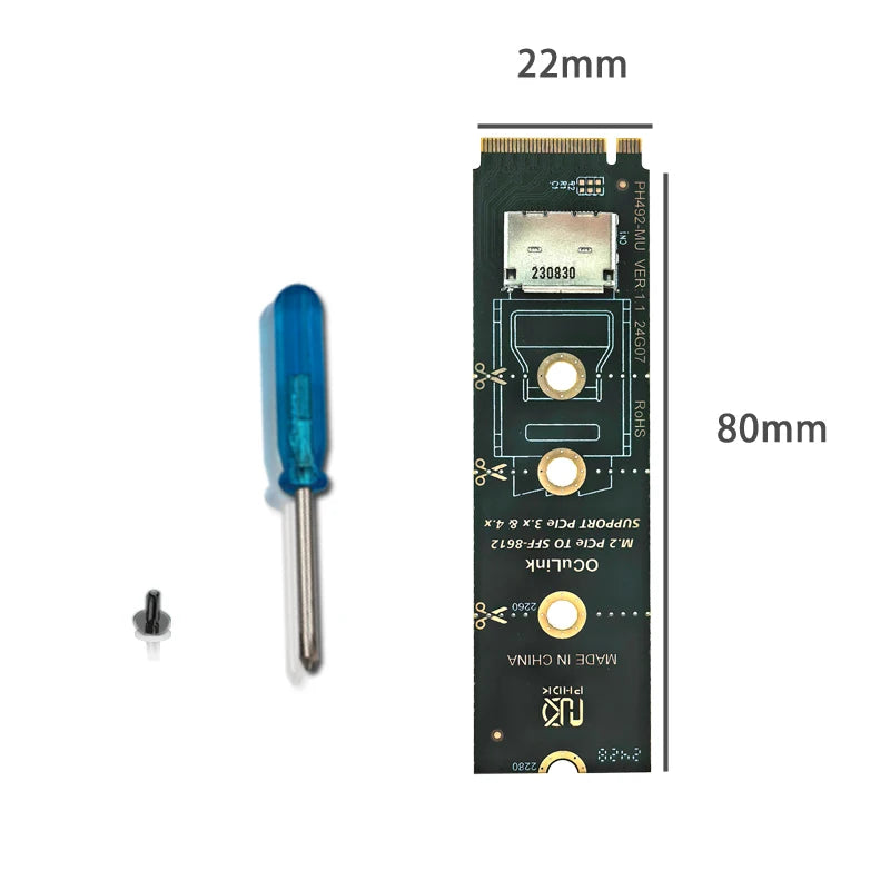 Adapter card size