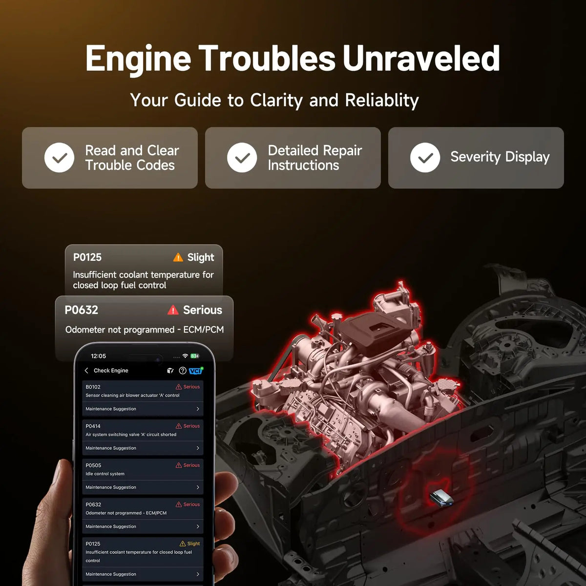 TOPDON CarPal OBD2 Scanner — view 4