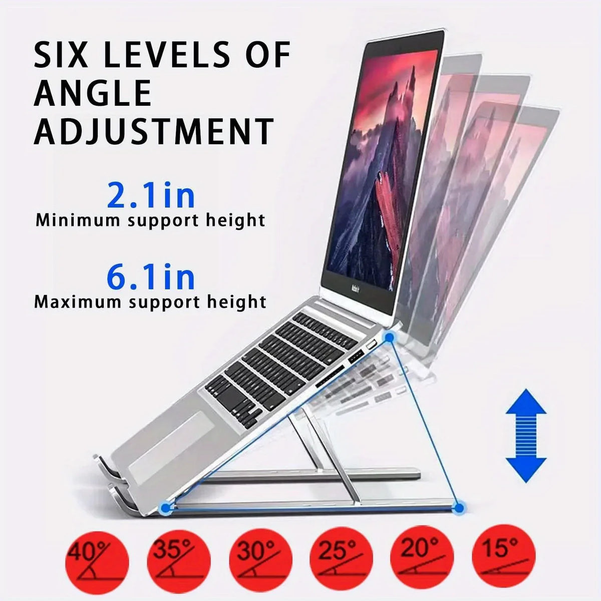 6 height levels