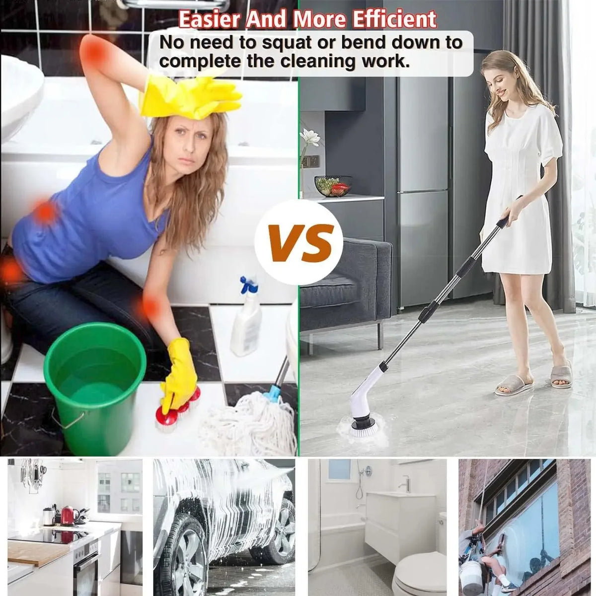 Cordless Electric Spin Scrubber — view 5