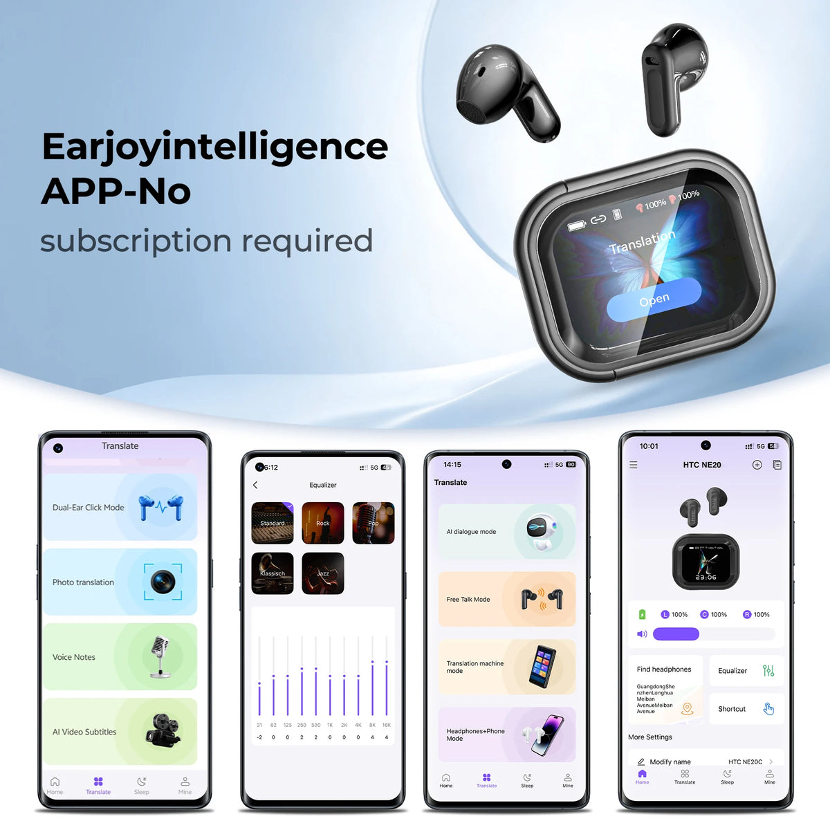 HTC NE20 AI Translation Earbuds — view 6