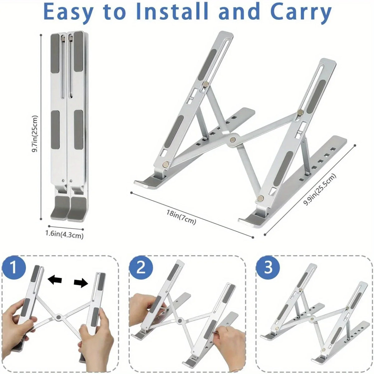 Easy to install and carry