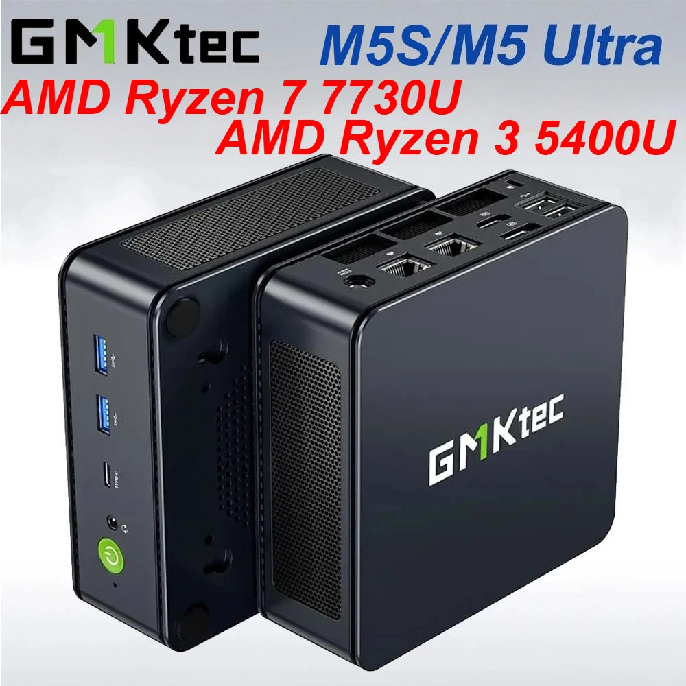 GMKtec M5 Ultra Mini PC — Ryzen 7 7730U, 32GB, 1TB (AI Agent Starter Box)