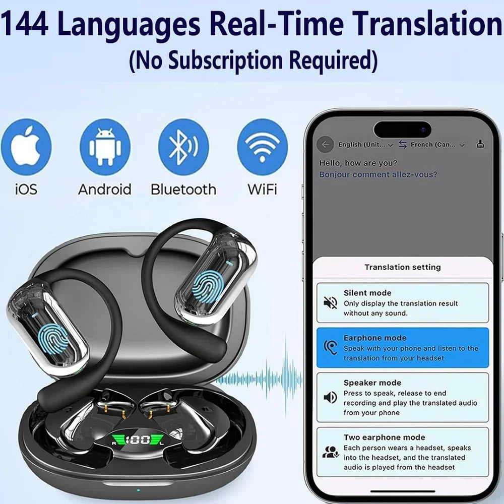 Open-Ear Translation Earbuds — view 3