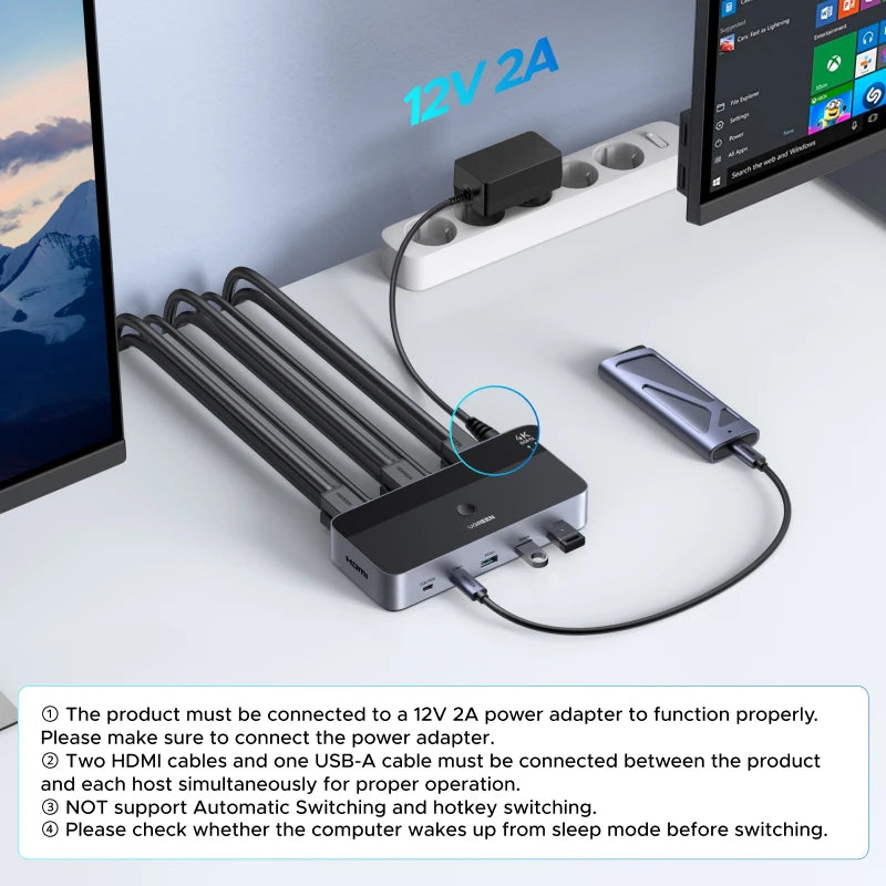 UGREEN KVM Switch — view 5