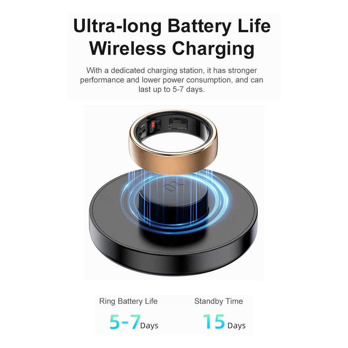 R10 Smart Ring with Charging Dock — view 5