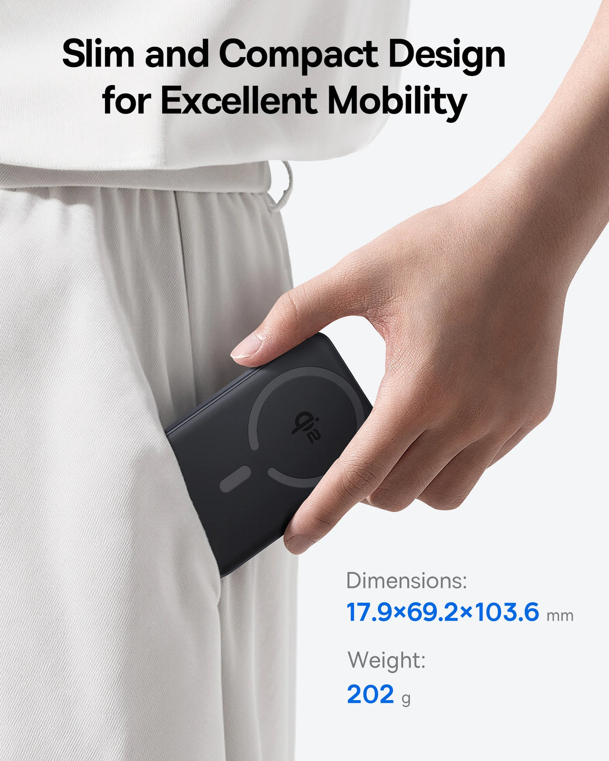 Baseus Qi2 Magnetic Power Bank — view 6