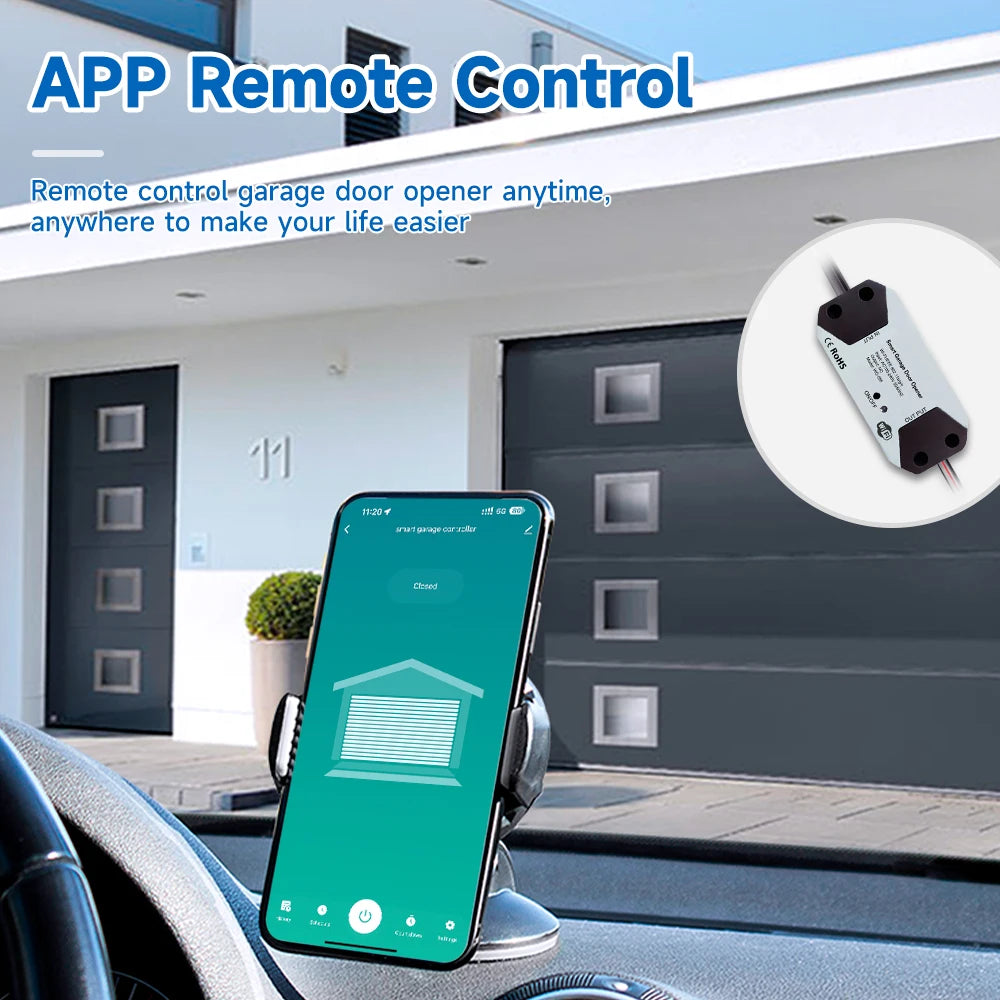 Wi-Fi Smart Garage Door Controller — view 2