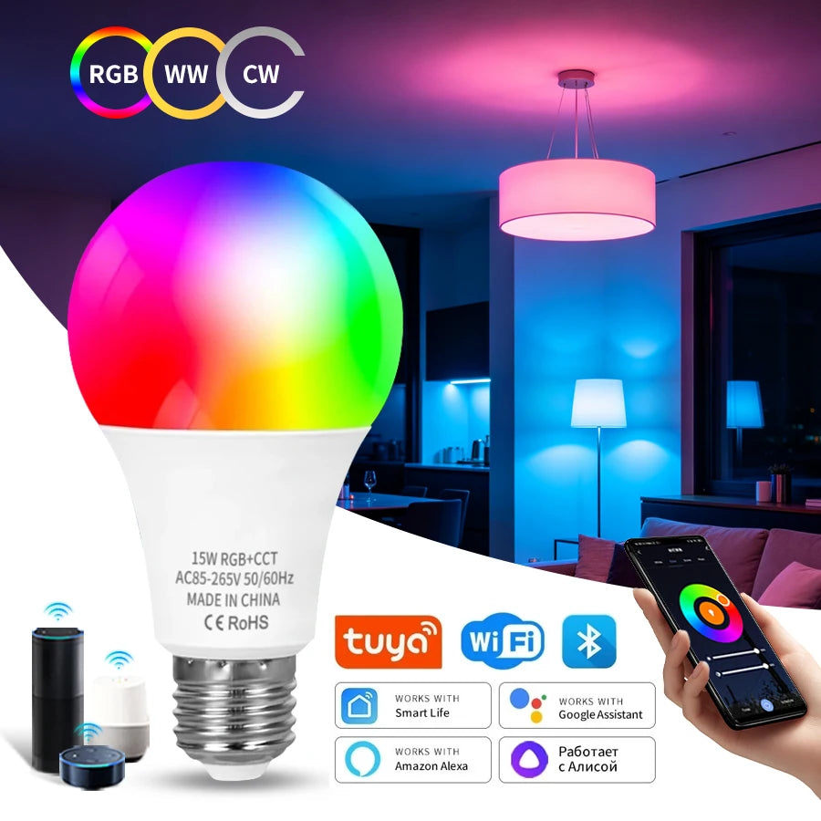 Wi-Fi Smart RGB LED Bulb — view 2