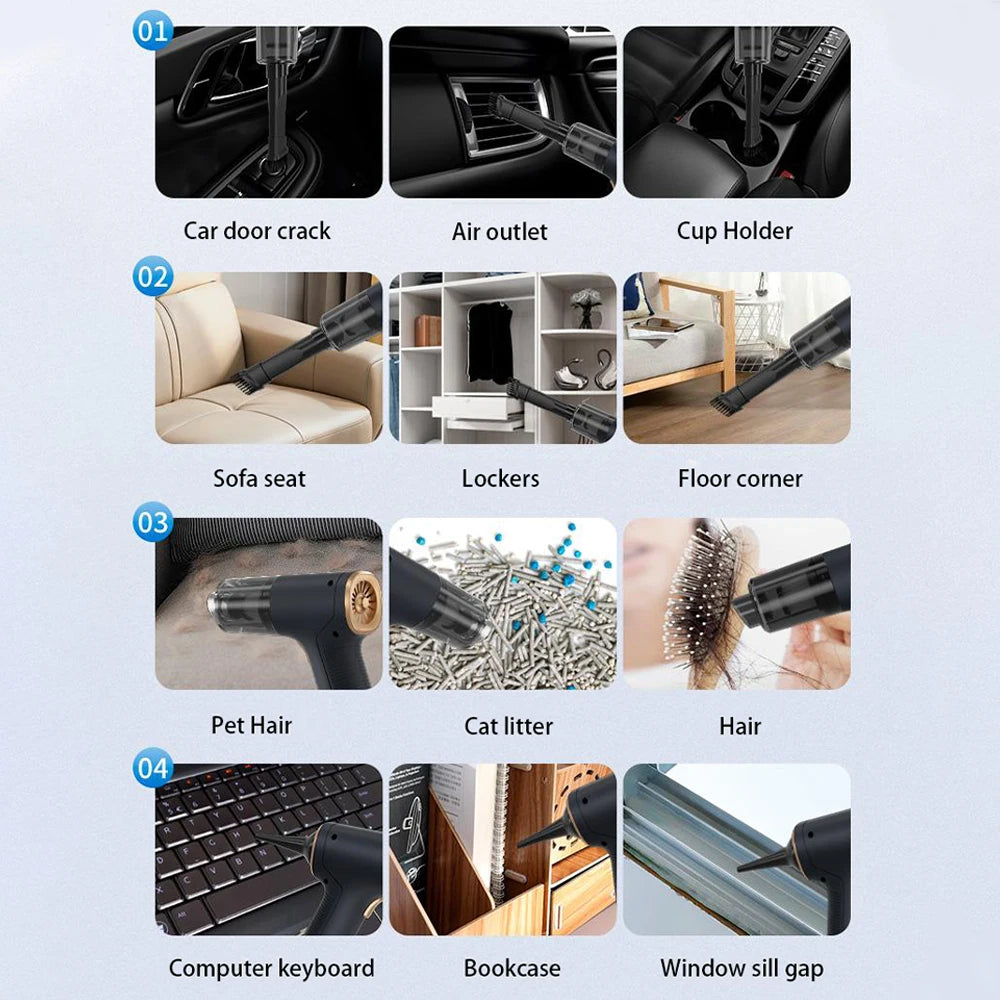 CENRR Cordless Car Vacuum — view 3