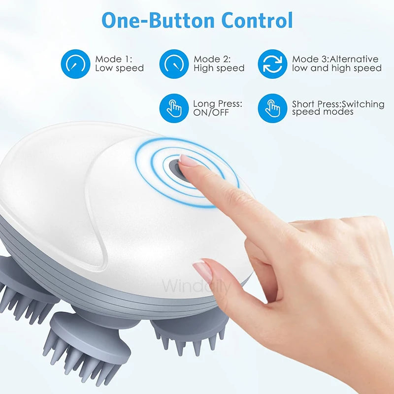 Waterproof Scalp Massager — view 2