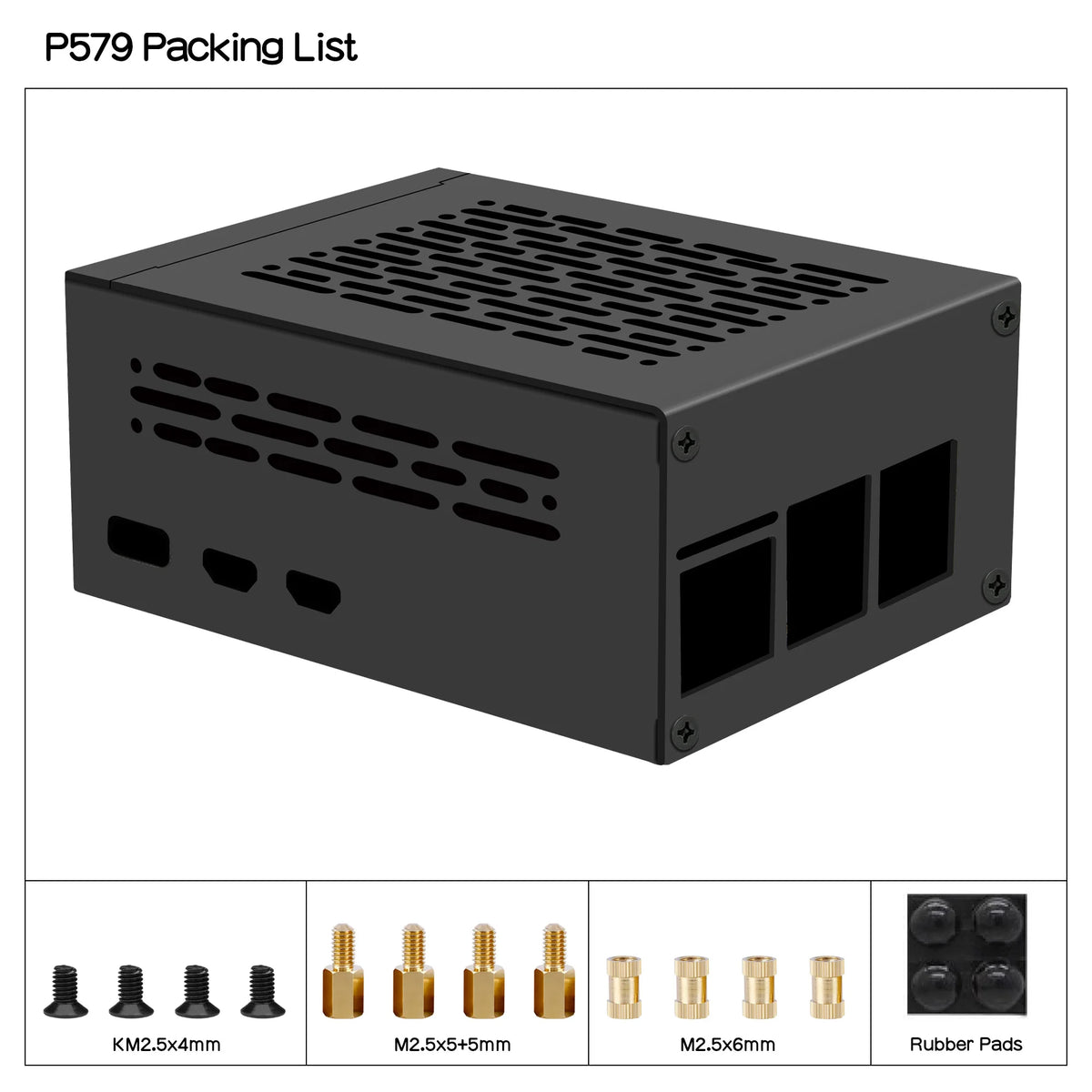 P579 case parts