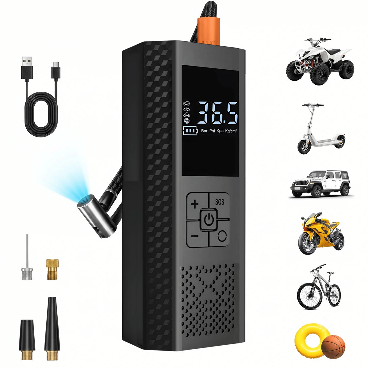 Cordless Tire Inflator — view 2