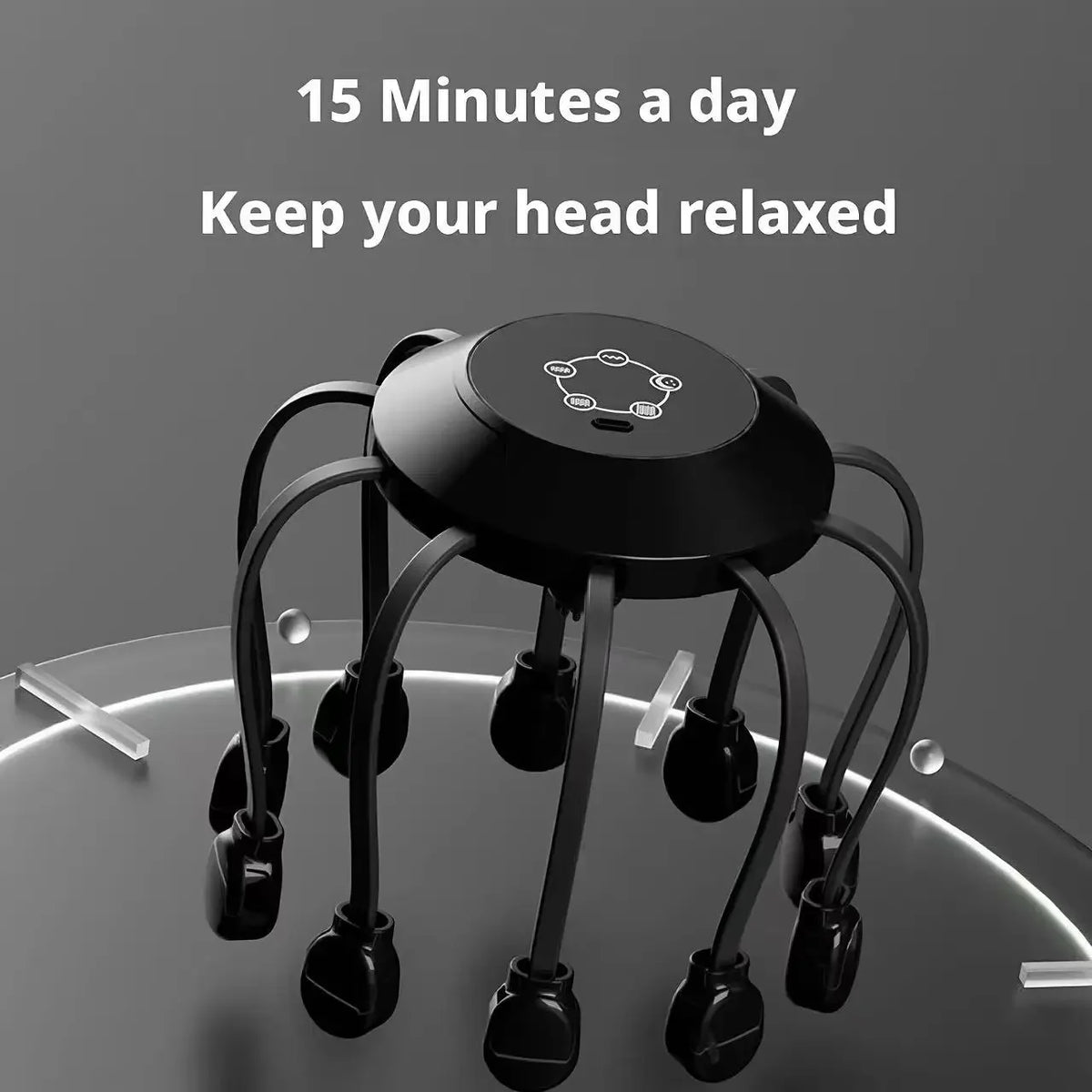 Octopus Scalp Massager — view 4