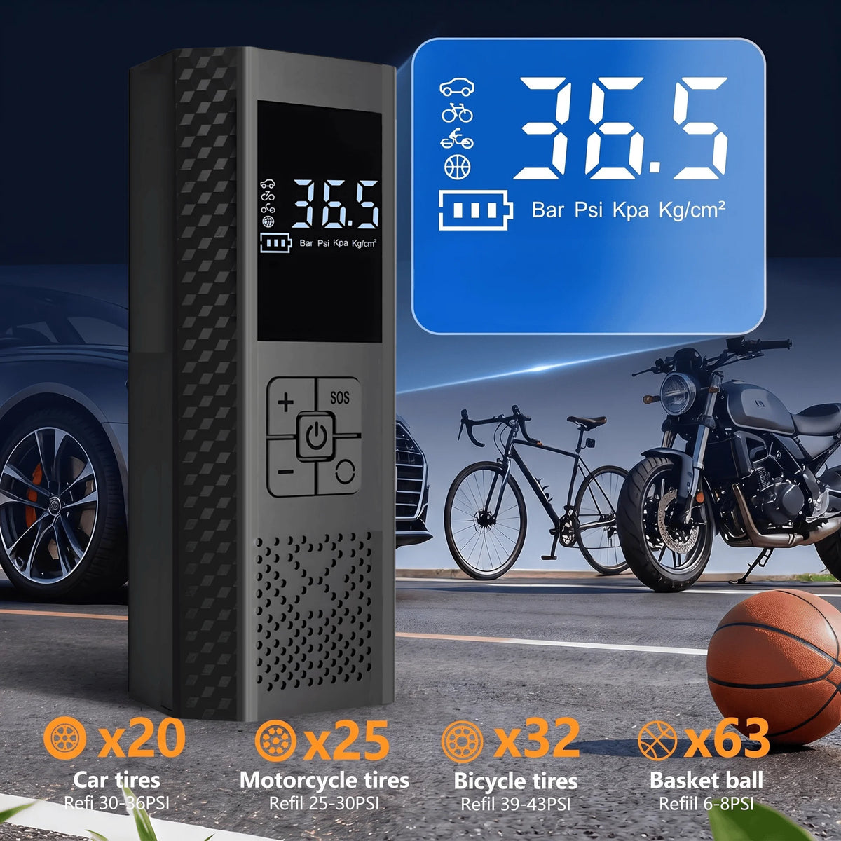 Cordless Tire Inflator — view 4