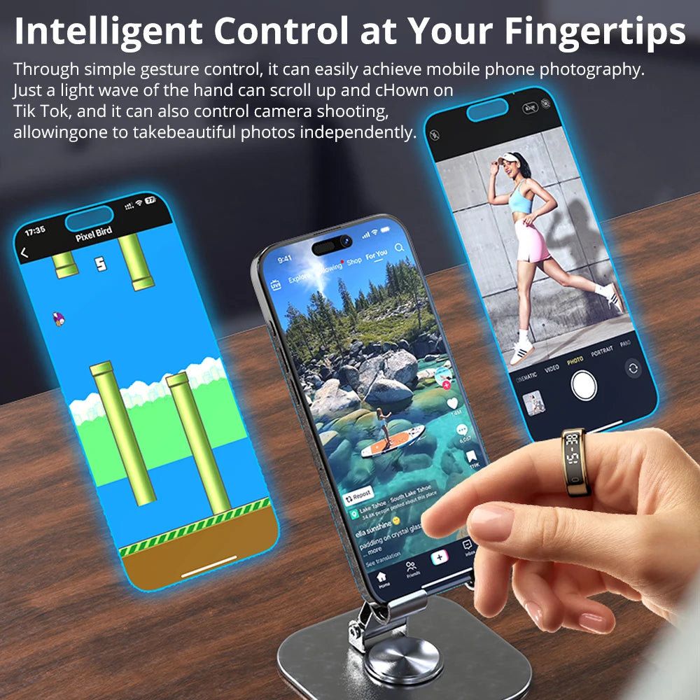 COLMI R12 Smart Ring with Touch Display — view 4