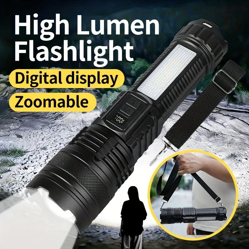 Rechargeable Zoom Flashlight — view 2