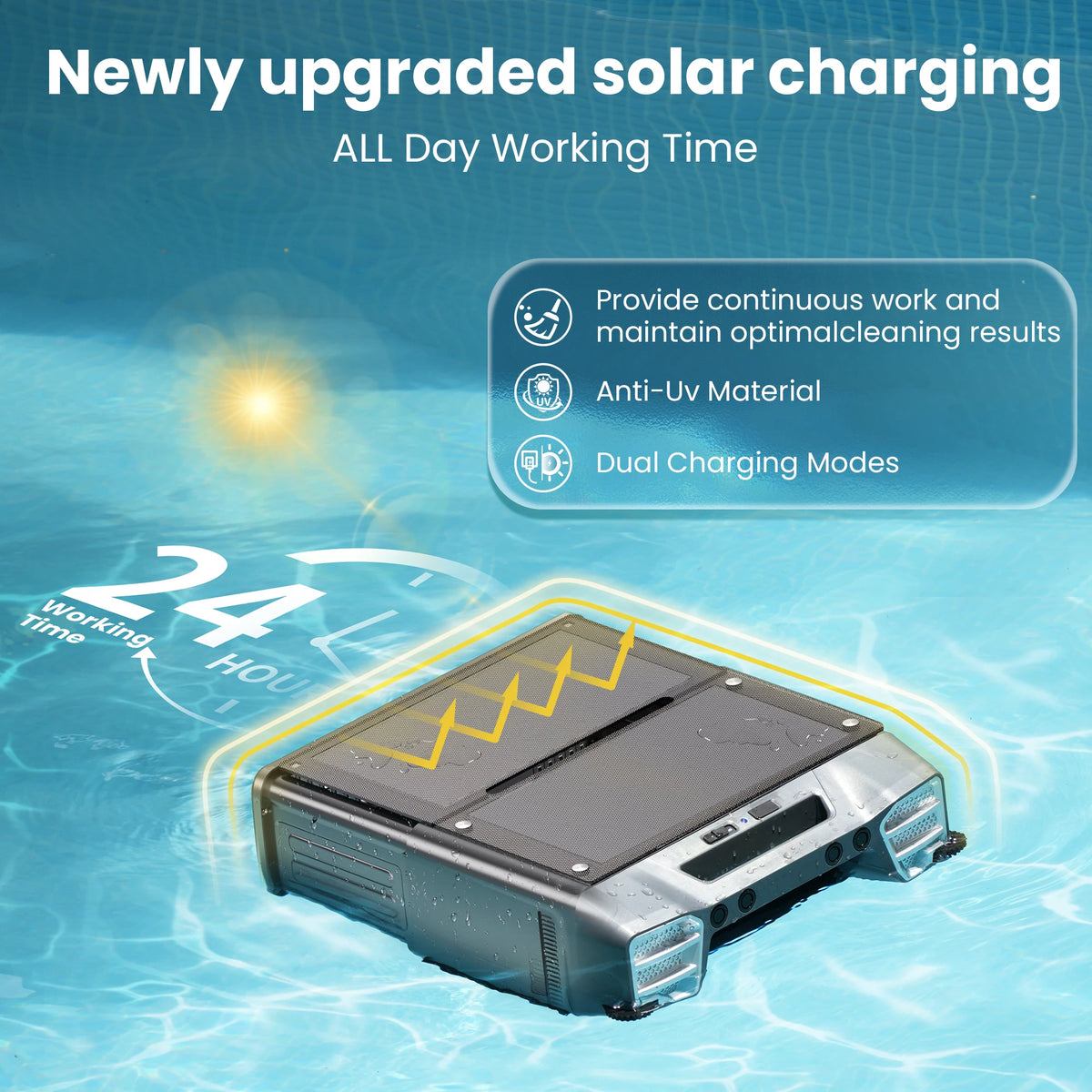 Solar Robotic Pool Skimmer — view 4