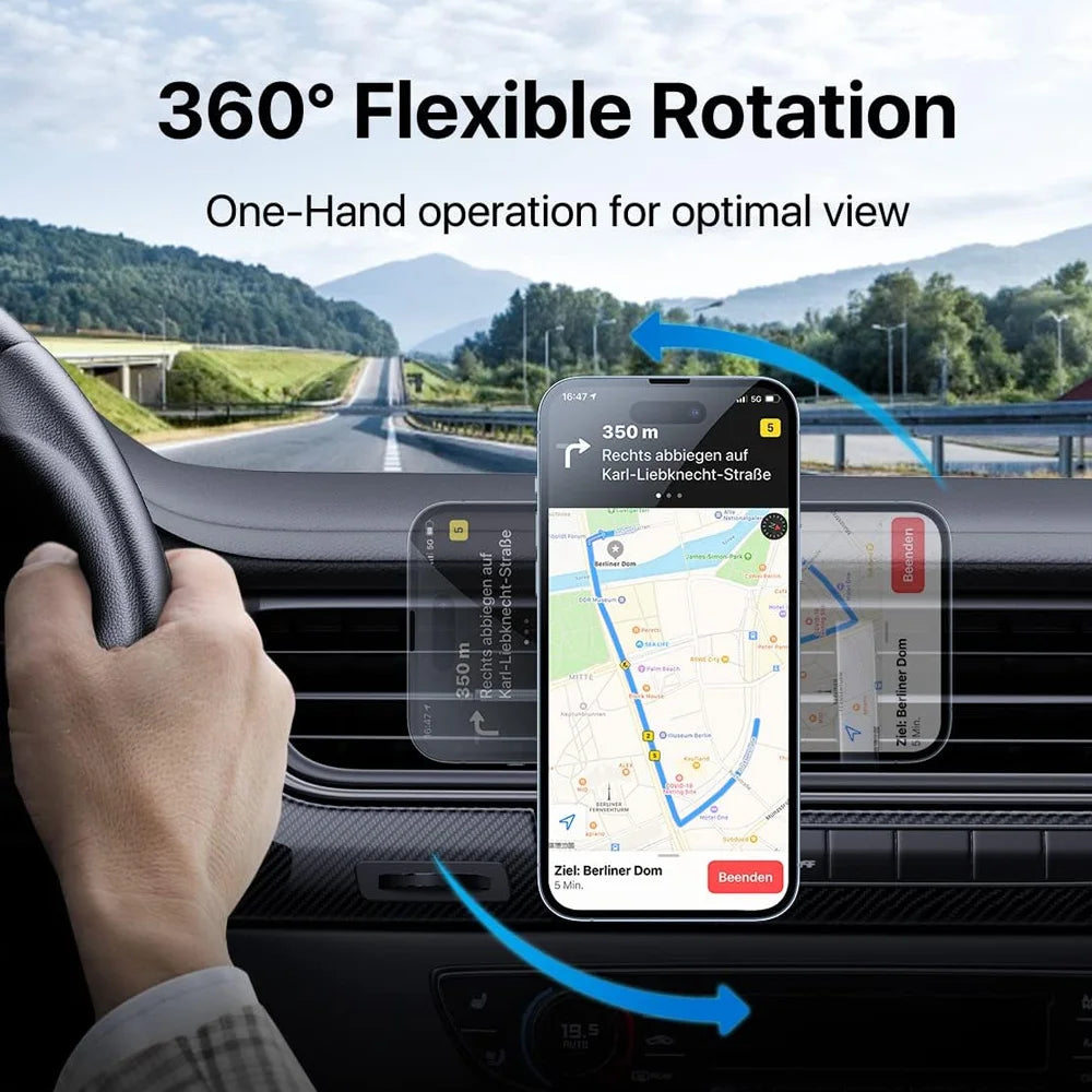Magnetic Car Charger Mount — view 6