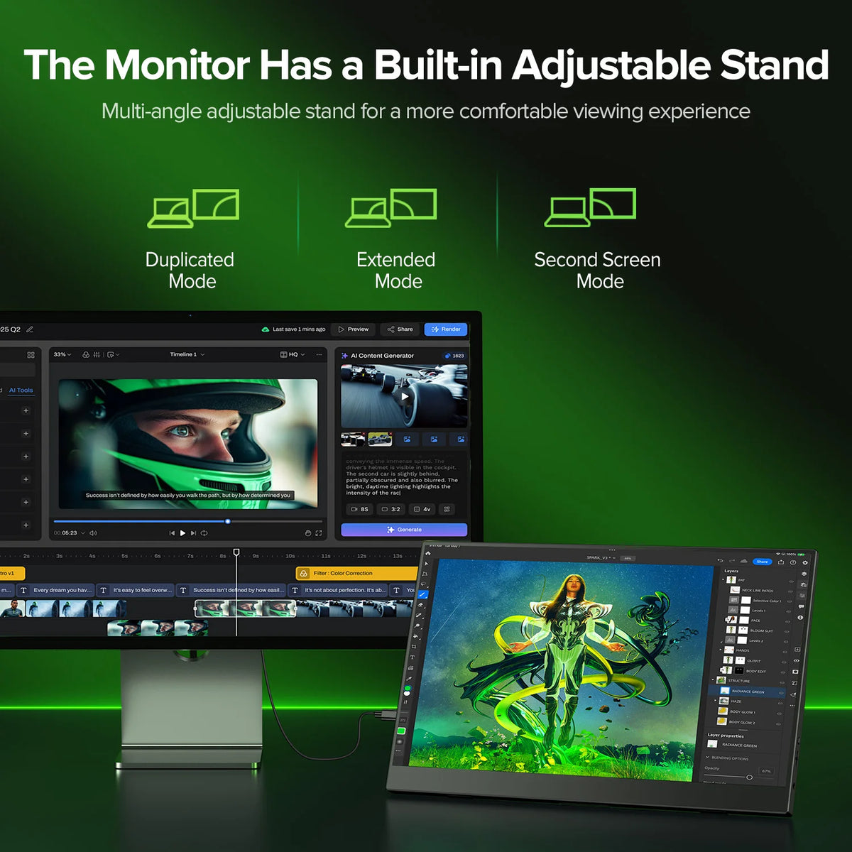 UPERFECT Portable Monitor — view 4