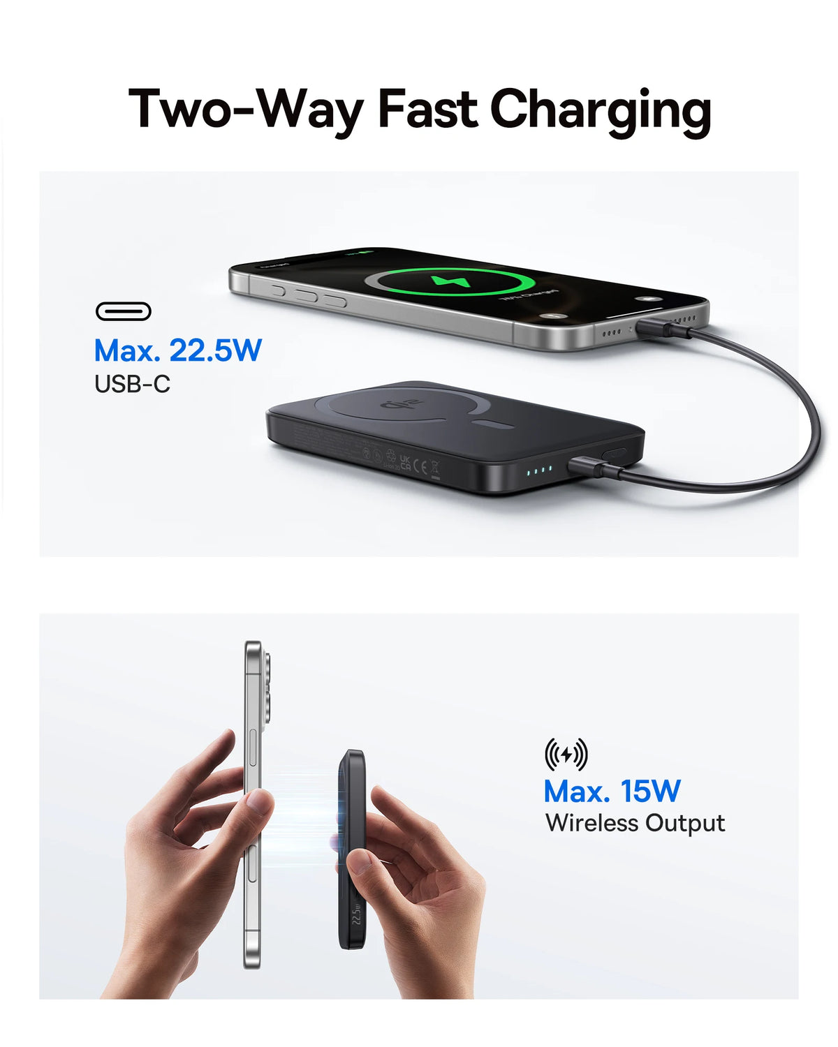 Baseus Qi2 Magnetic Power Bank — view 5
