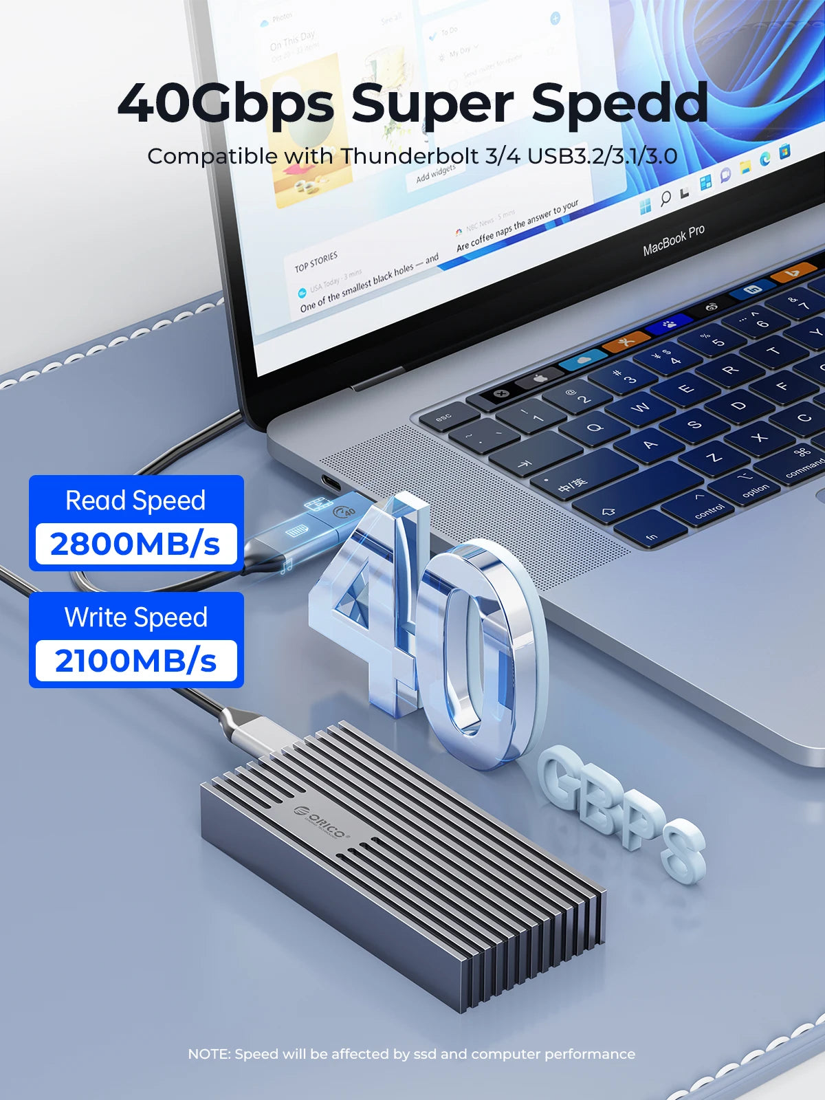 ORICO USB4 Enclosure — view 4