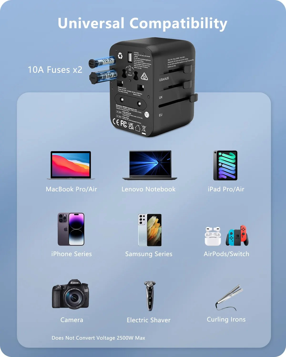 Universal Travel Adapter — view 4