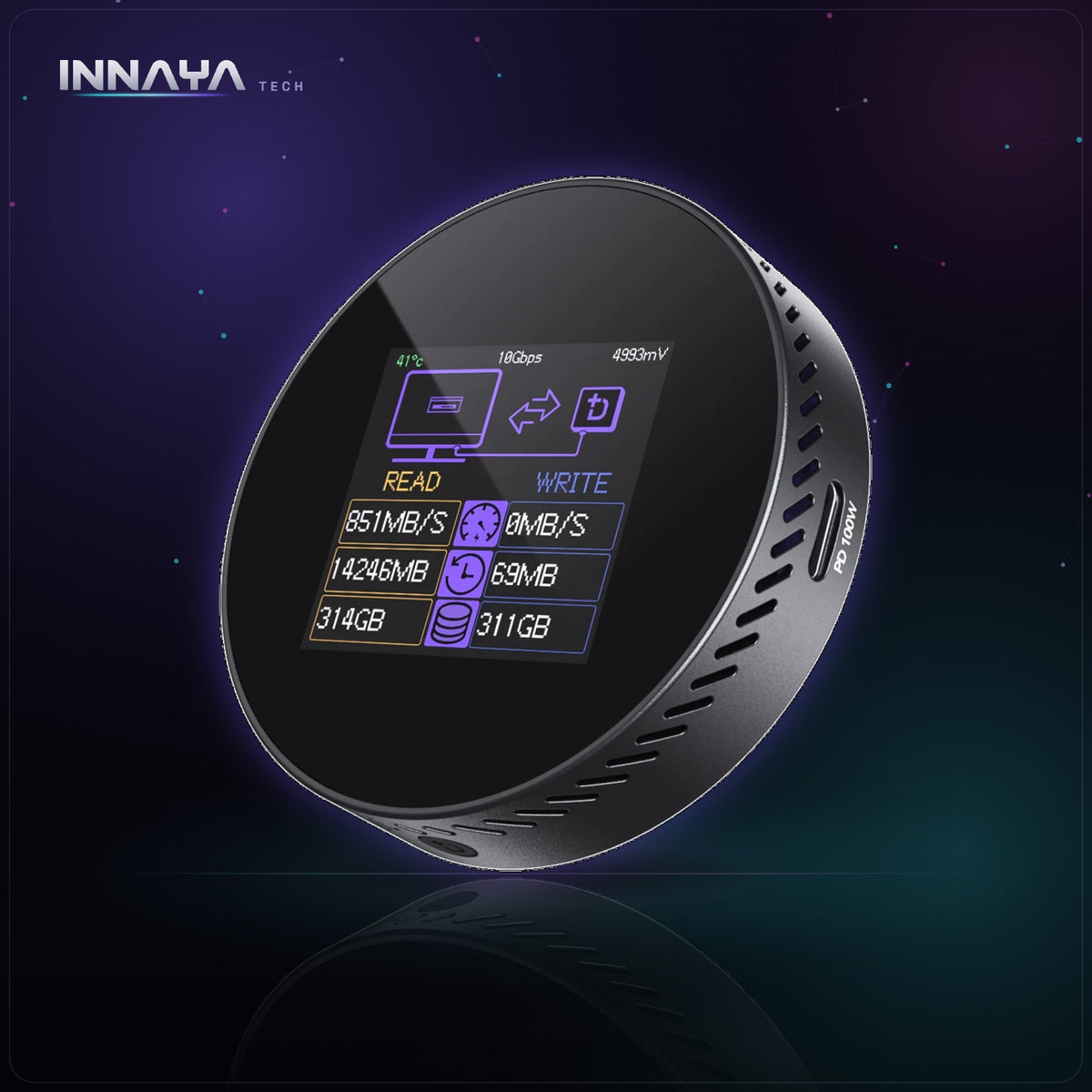 Dockcase MagSafe M.2 SSD Enclosure at INNAYA Tech