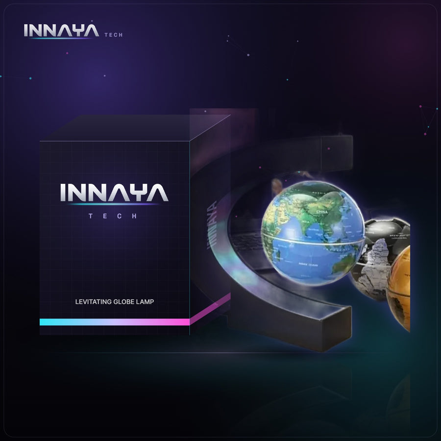 Levitating Globe Lamp by INNAYA Tech with INNAYA retail box