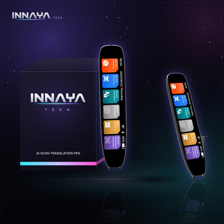 AI Scan Translation Pen by INNAYA Tech with INNAYA retail box