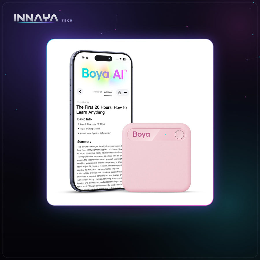 BOYA Notra Neo AI Note Taker at INNAYA Tech