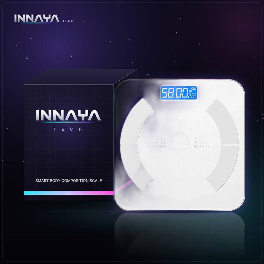 Smart Body Composition Scale by INNAYA Tech with INNAYA retail box