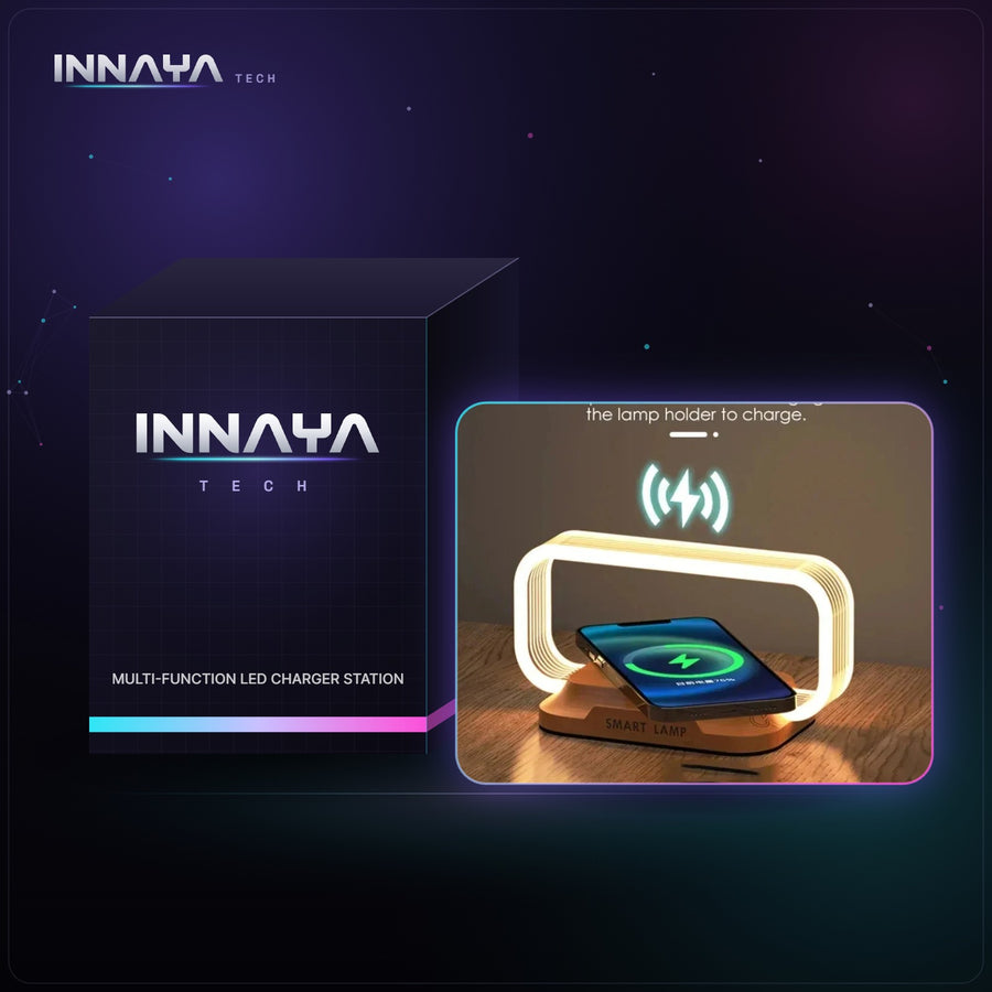 Multi-Function LED Charger Lamp by INNAYA Tech with INNAYA retail box