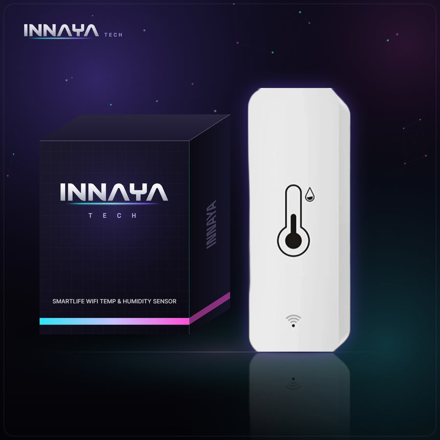 SmartLife WiFi Temperature and Humidity Sensor by INNAYA Tech with INNAYA retail box