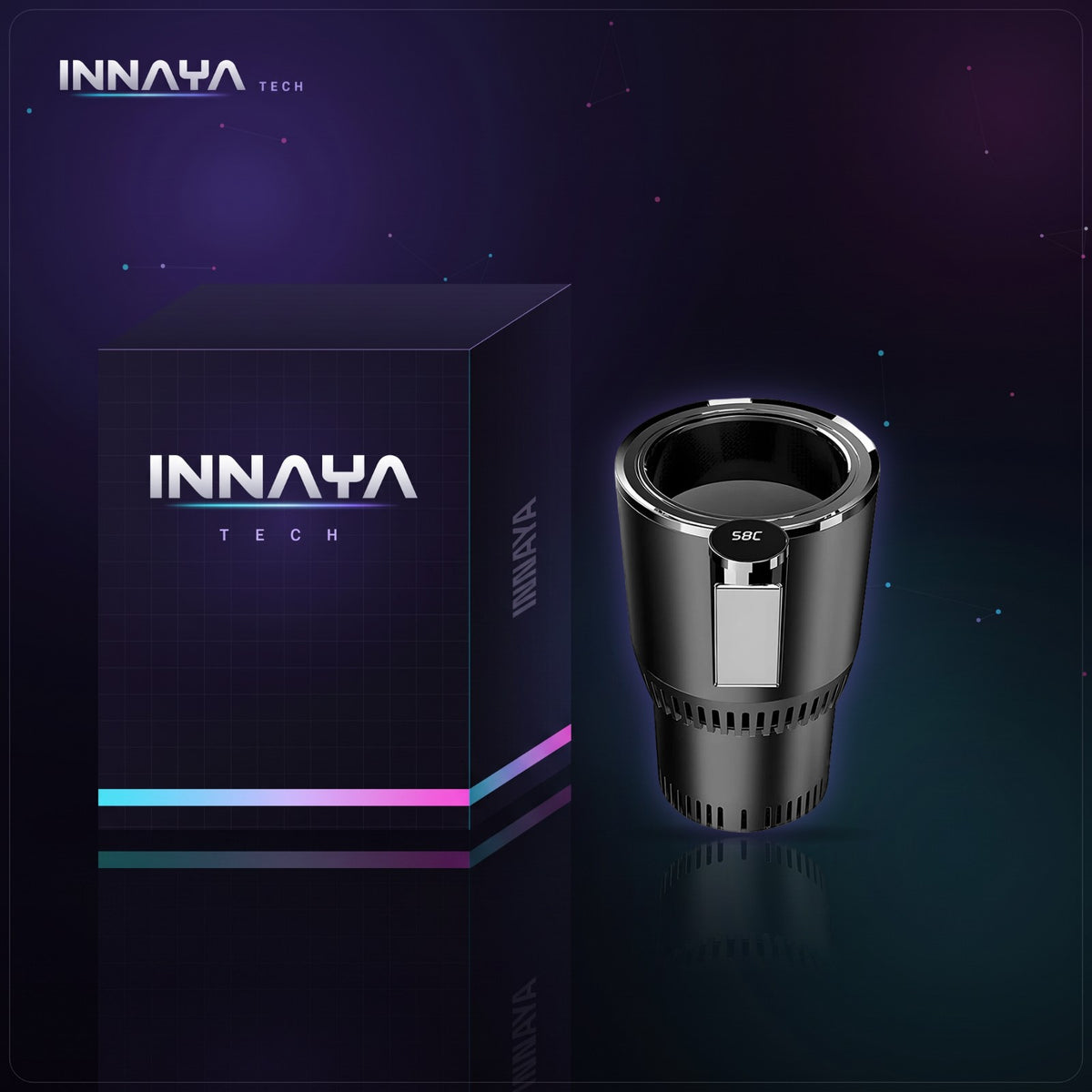 2-in-1 Car Cup Cooler & Warmer at INNAYA Tech