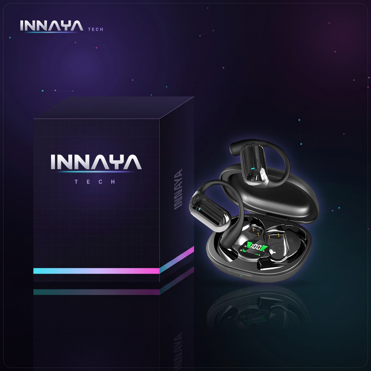 Open-Ear AI Translation Earbuds at INNAYA Tech