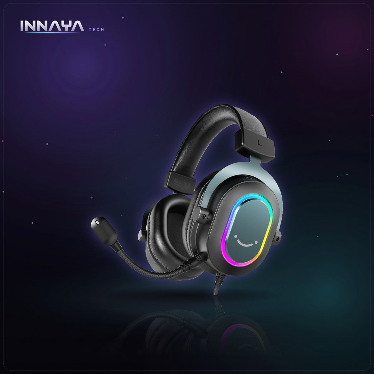FIFINE RGB gaming headset