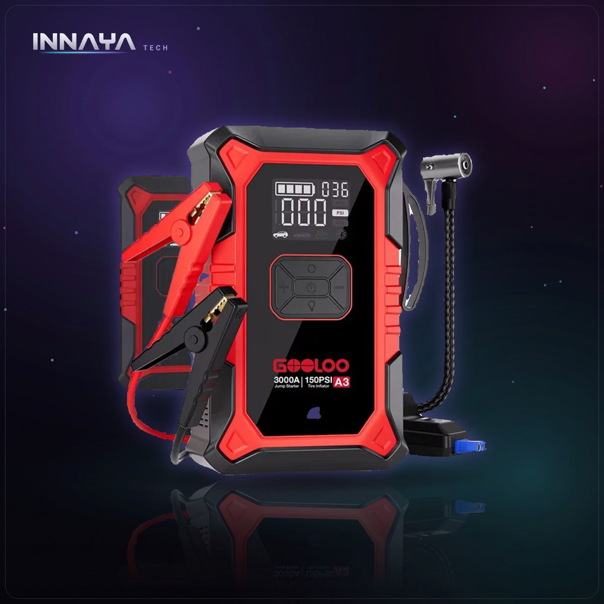 GOOLOO A3 Jump Starter at INNAYA Tech