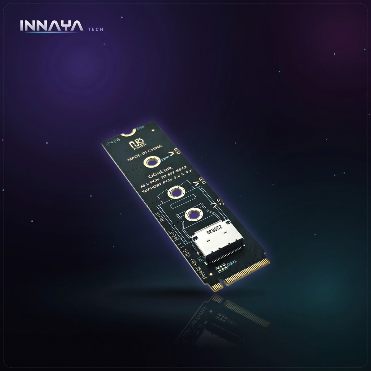 M.2 NVMe to OCuLink adapter