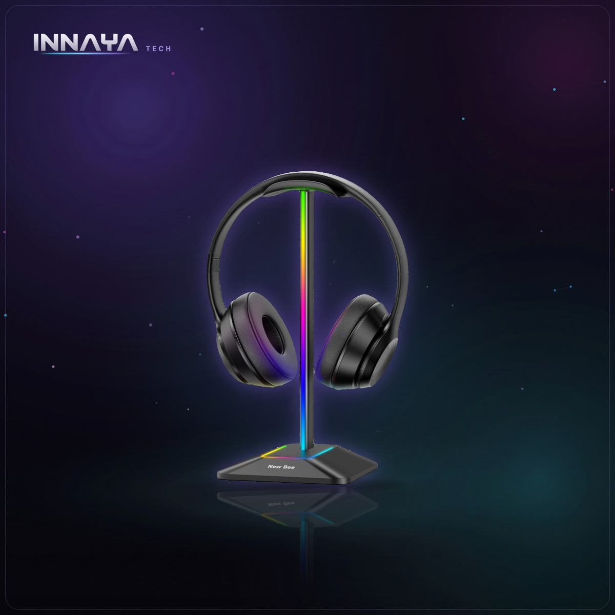 New Bee Z8 RGB headphone stand