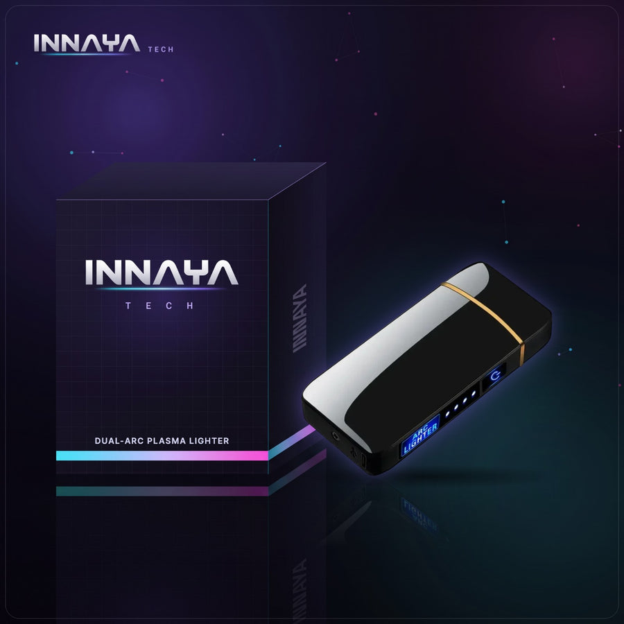 Dual-Arc Plasma Lighter by INNAYA Tech with INNAYA retail box
