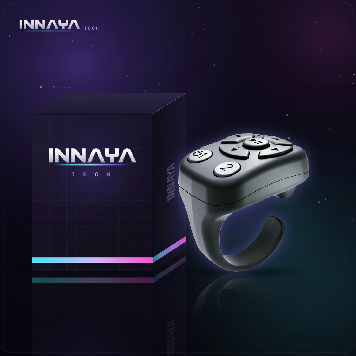 Bluetooth Scrolling Ring Remote at INNAYA Tech