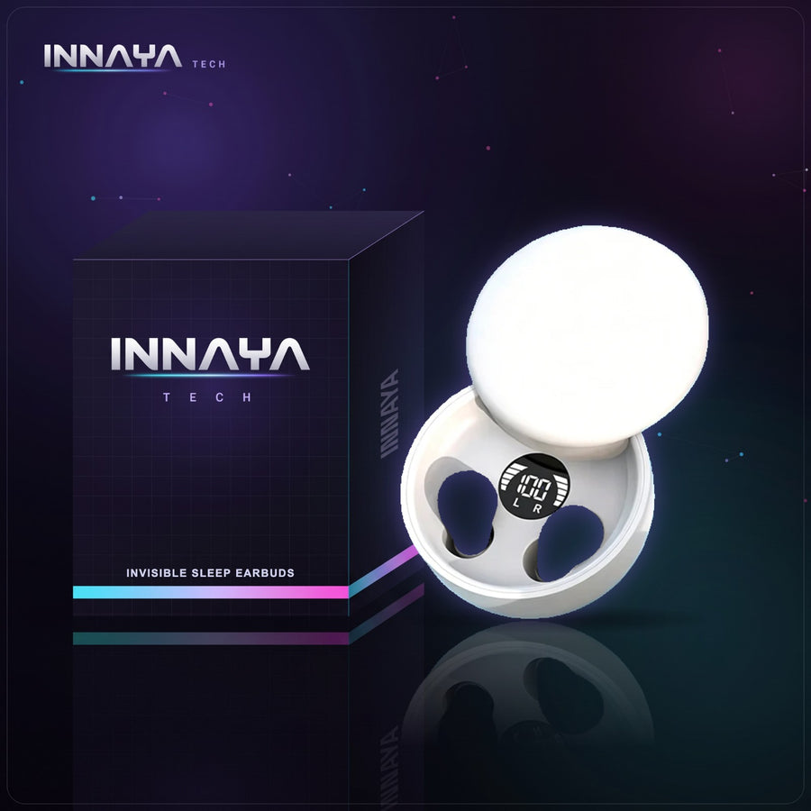 Invisible Sleep Earbuds by INNAYA Tech with INNAYA retail box