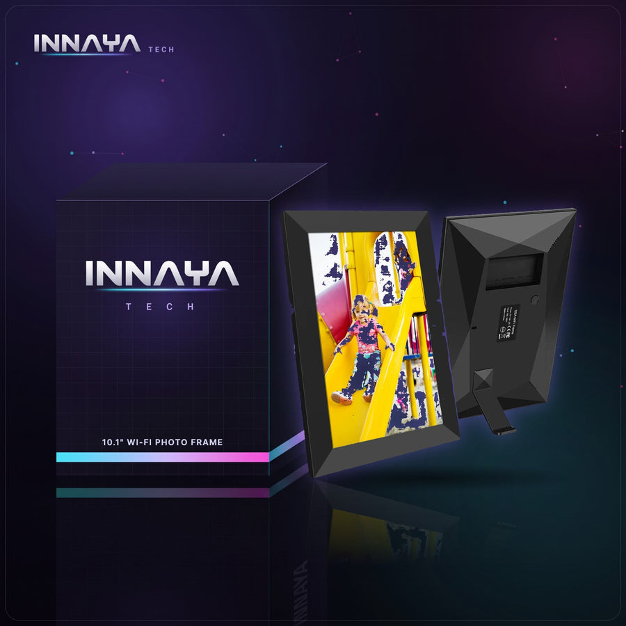 10.1-inch Wi-Fi Digital Photo Frame by INNAYA Tech with INNAYA retail box