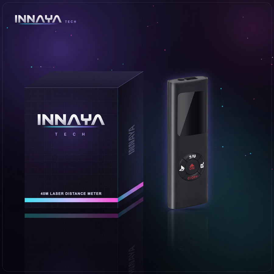 Laser Distance Meter by INNAYA Tech with INNAYA retail box
