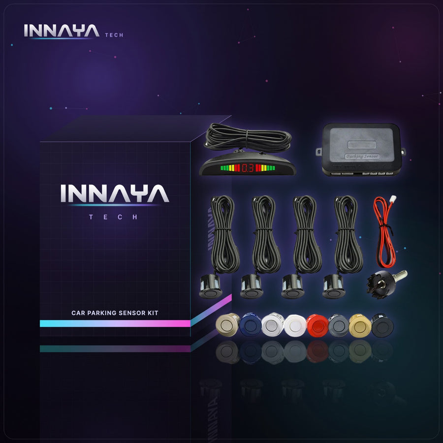 Car Parking Sensor Kit by INNAYA Tech with INNAYA retail box