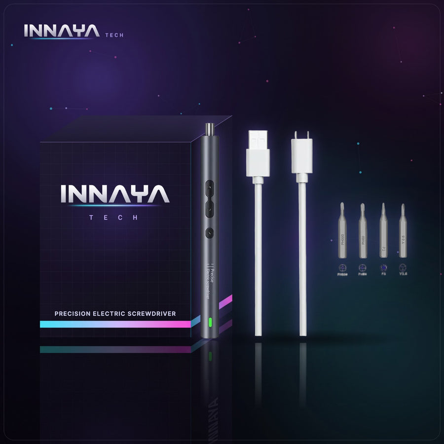 Precision Electric Screwdriver by INNAYA Tech with INNAYA retail box