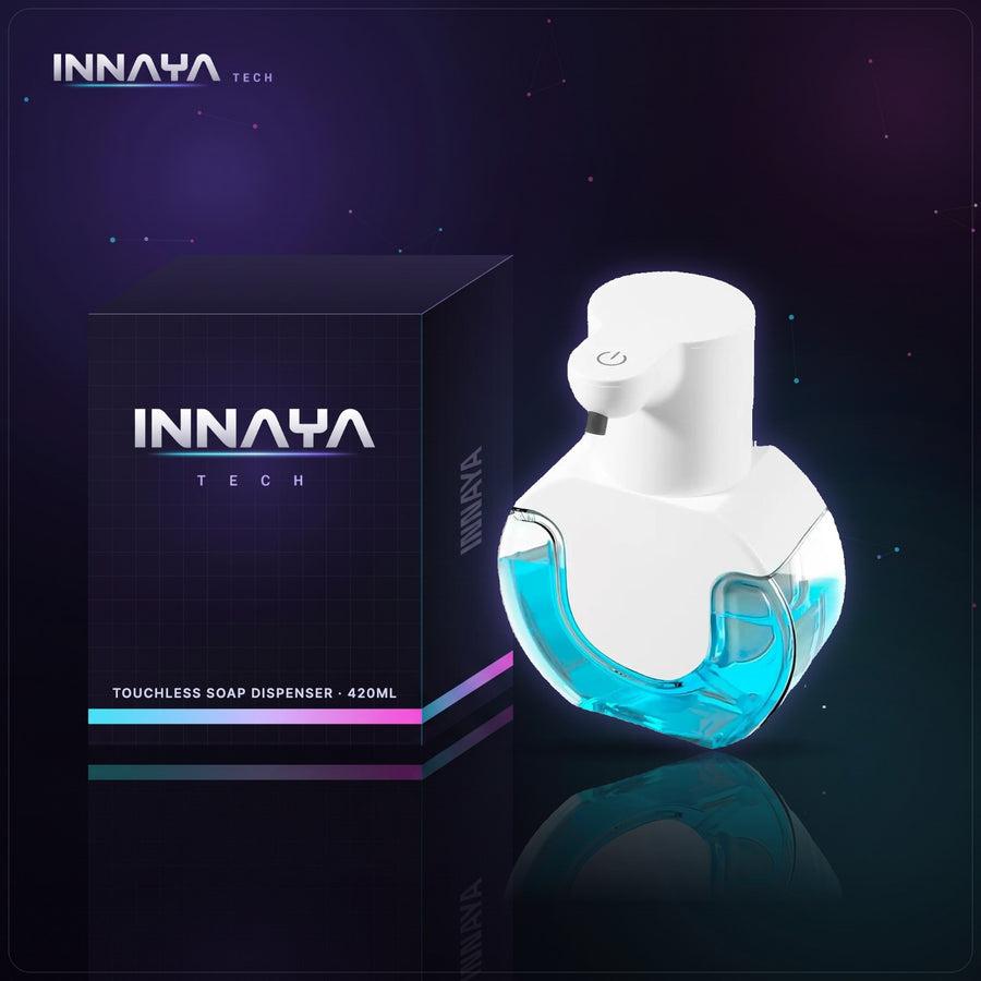 Touchless Automatic Soap Dispenser by INNAYA Tech with INNAYA retail box